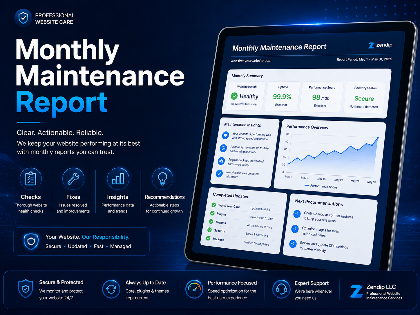 Website Maintenance Essential Plan