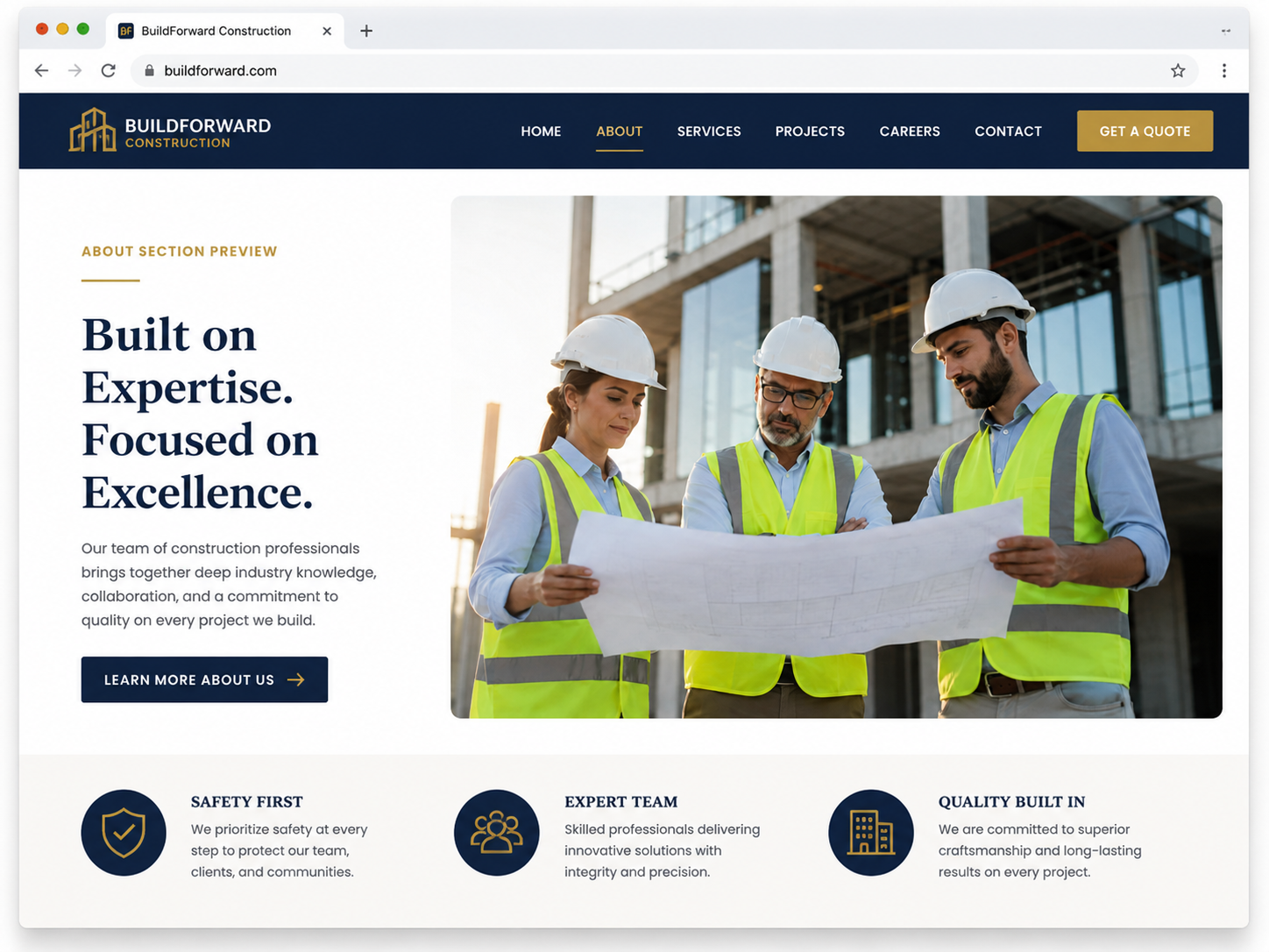 Construction & Contracting WordPress Theme